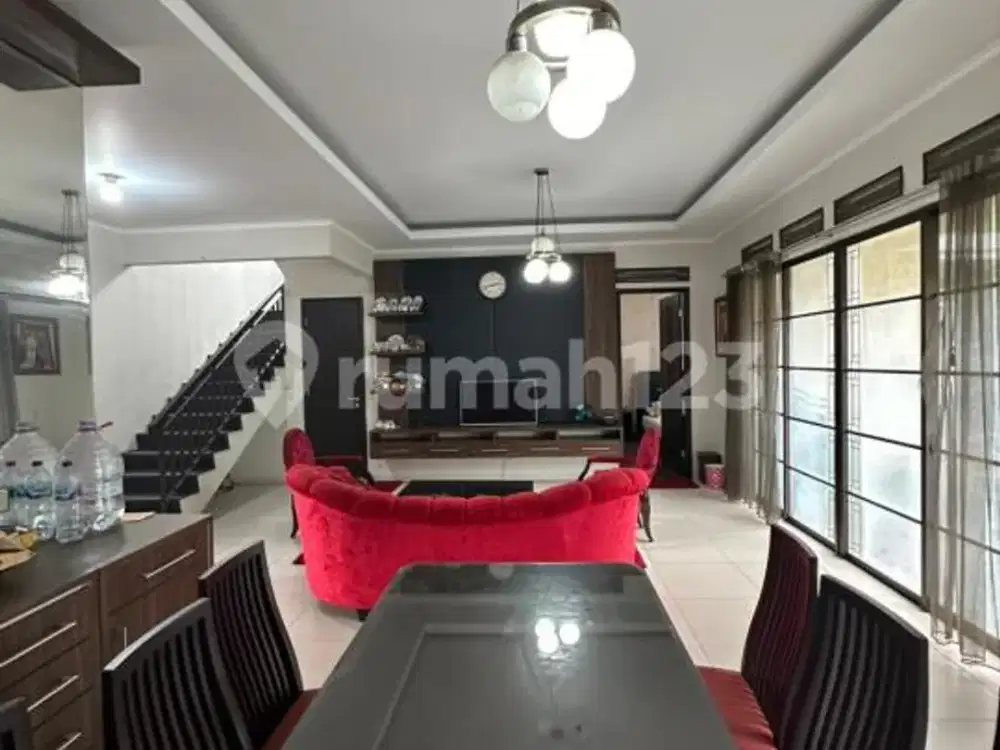 Rumah Bagus Full Furnish Sejuk Adem Jalan Besar Di Kbp