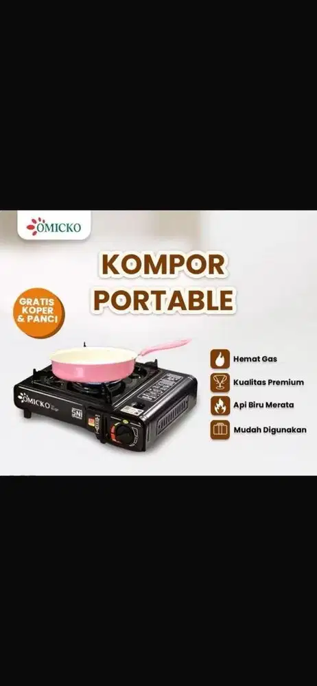 Ready stock kompor portable
