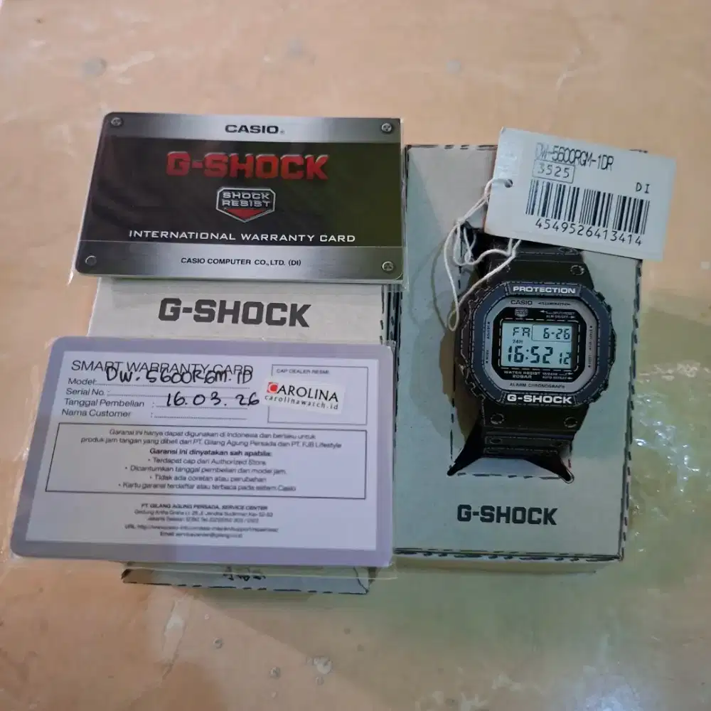 Casio gshock origami japan