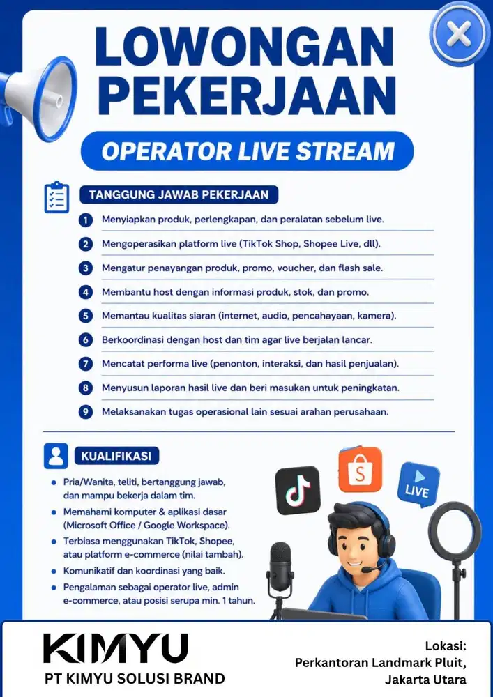 Operator Live Streaming