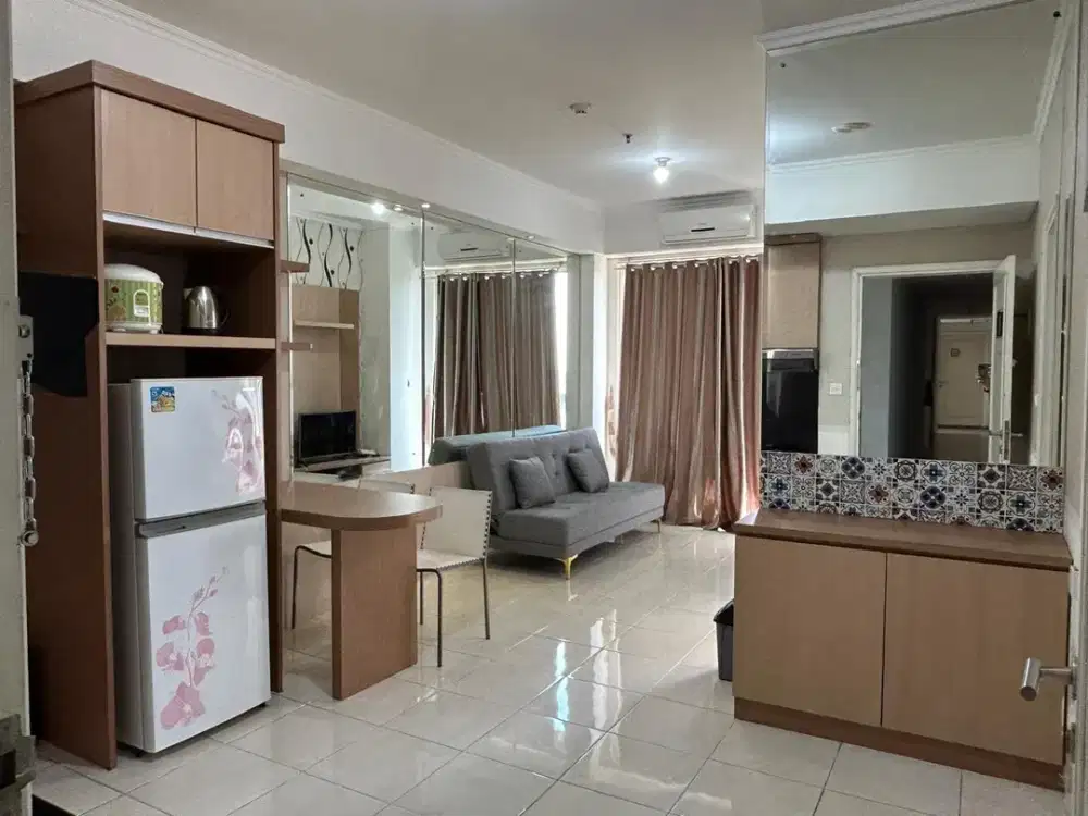DISEWAKAN MURAH APARTEMENT 1 BEDROOM FULL FURNISH DI SILKWOOD ALAM SUTRA TANGERANG