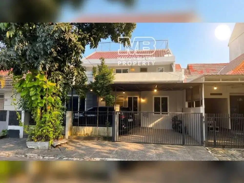 RUMAH 2LT SEMI FURNISHED SIAP HUNI RAPIH TERAWAT DI GRIYA LOKA BSD