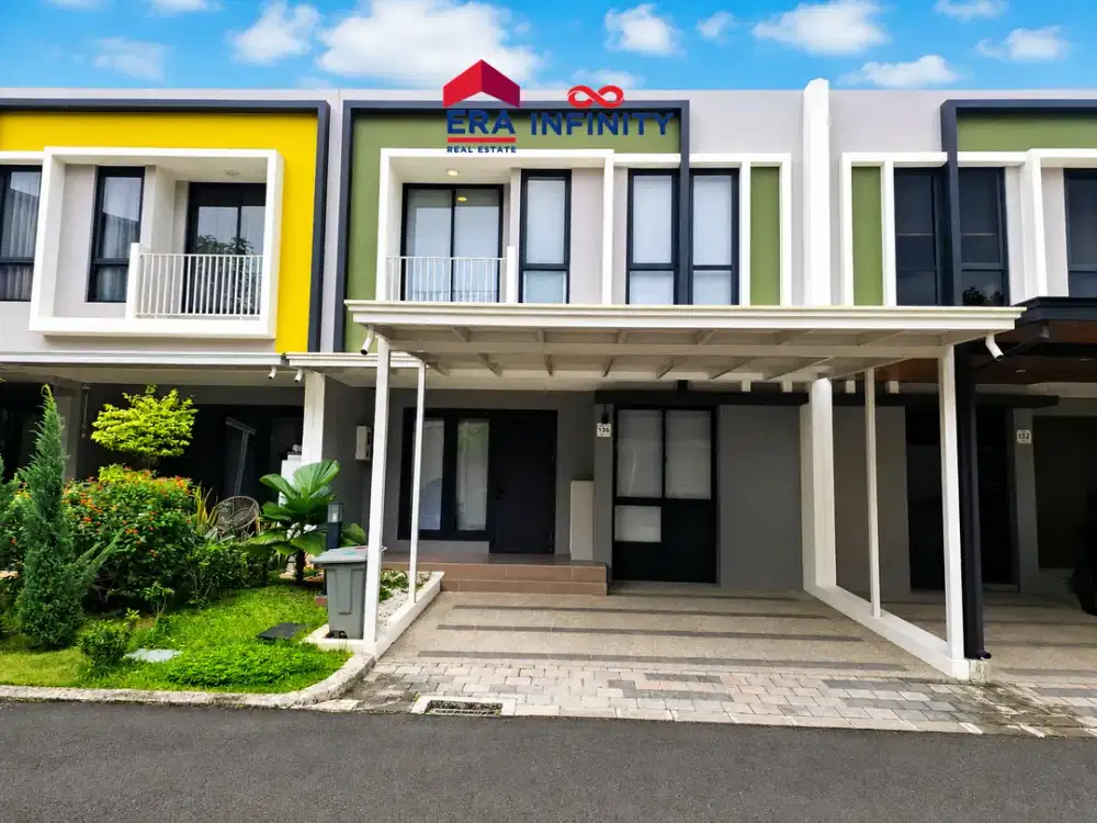 Siap huni , Full Furnish, hdp selatan, Symphonia Summarecon Serpong, lepas cepat bulan ini