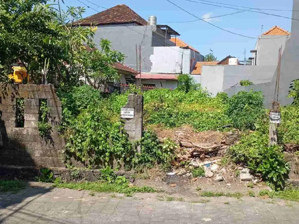 JUAL CEPAT HARGA GLOBAL LUAS TANAH 158M² LOKASI JL BUANA RAYA PADANGSAMBIAN, DENPASAR BARAT