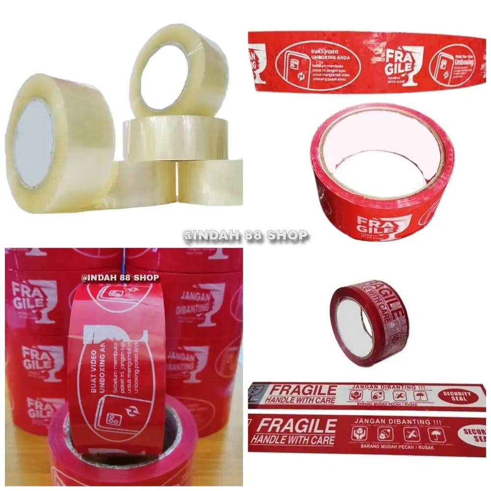 Lakban / Lakban Bening / Lakban Packing / Lakban Fragile / Lakban Unbo