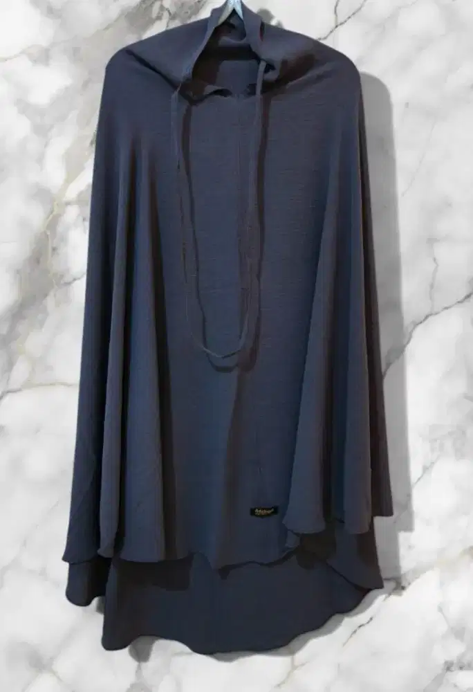 KHIMAR JILBAB SYAR'I CRINKLE NON PAD XXXL