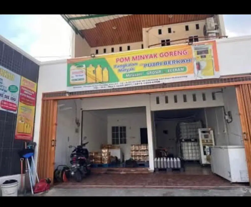 DI JUAL /DISEWA 50 JUTA PER TAHUN RUKO PINGGIR JALAN GRIYA
