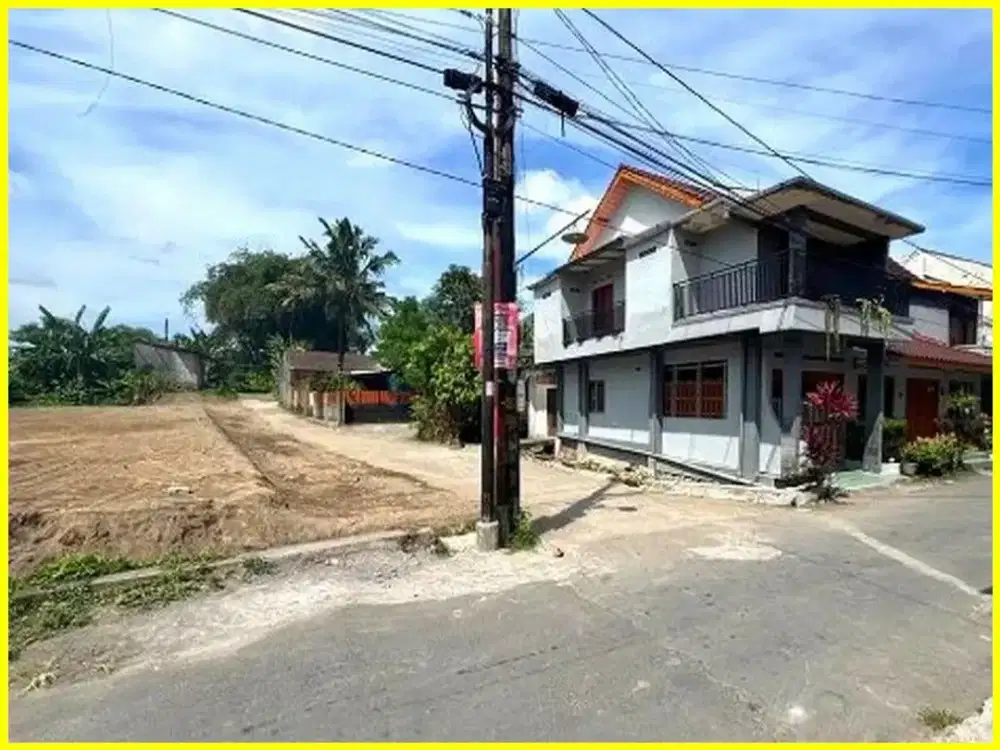 Dekat Ring Road Utara Tanah Dijual Sleman di Jl. Plumbon-Ngalangan