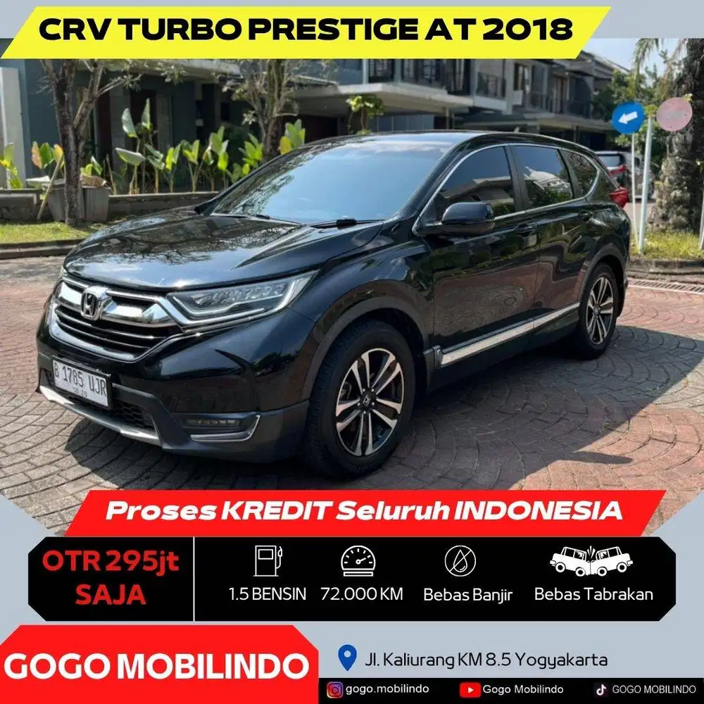 Honda CRV Turbo Prestige Matic 2018 PANORAMIC DP Minim Cx5