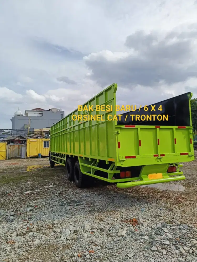 HINO LOHAN FM260JW ASLI LONG BAK BESI 6X4 TRONTON ISTIMEWA SEKALI