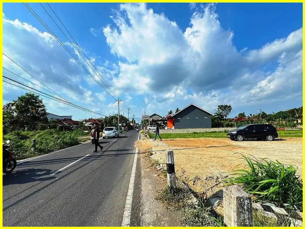 Godean Sleman Jual Tanah Jogja SHM Untuk Rumah Dekat Kampus UMY