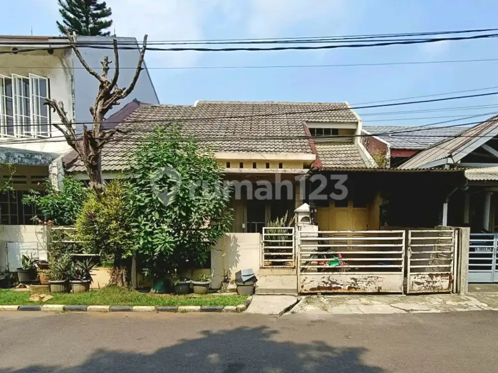 Rumah Hitung Tanah di Bintaro Jaya Sektor 3 Dekat Stasiun Pondok Ranji