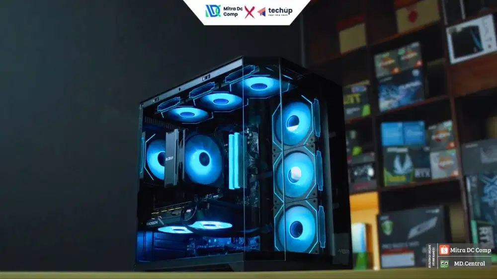 Komputer Gaming Intel Gaming Edit Core i5 14400f RTX 3060 Ti Ram 32GB