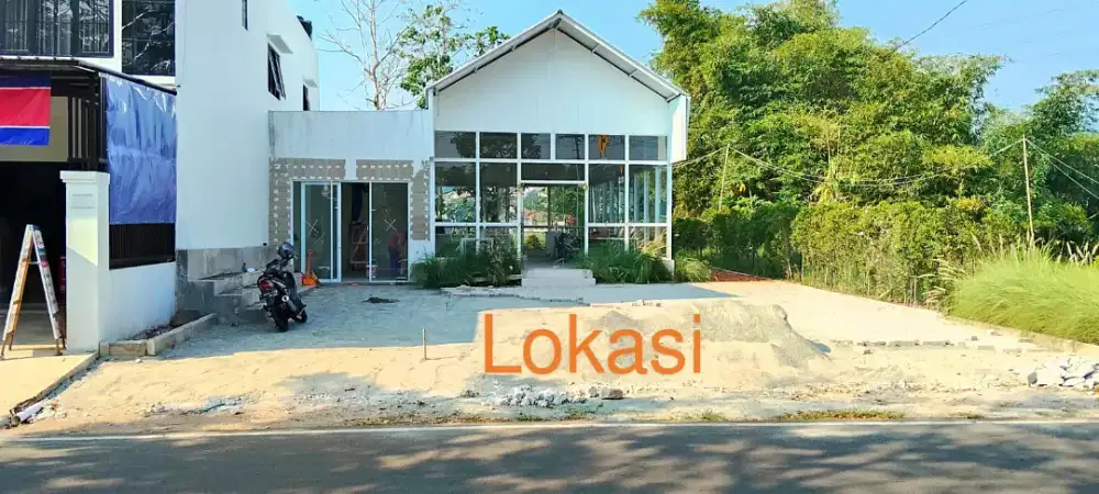 JUAL TANAH DAN BANGUNAN MASIH BARU