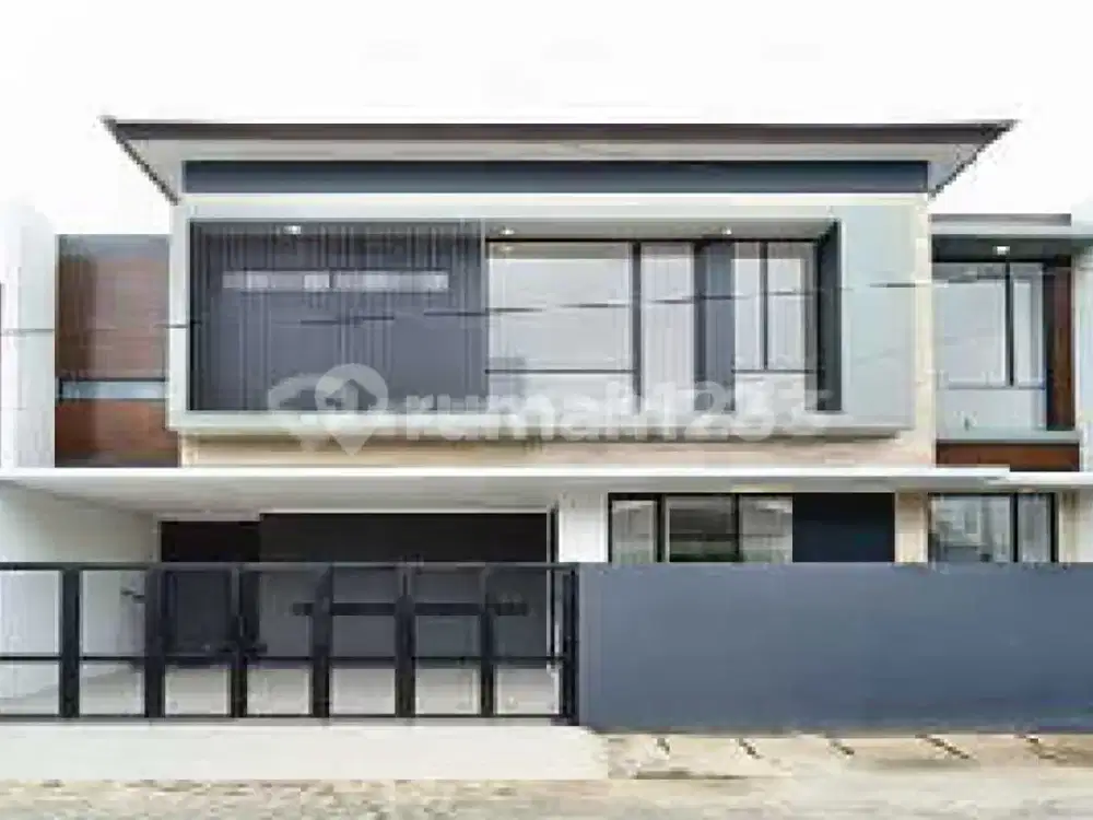 Rumah Modern Tropical Siap Huni Dalam Cluster di Sektor 9 Bintaro