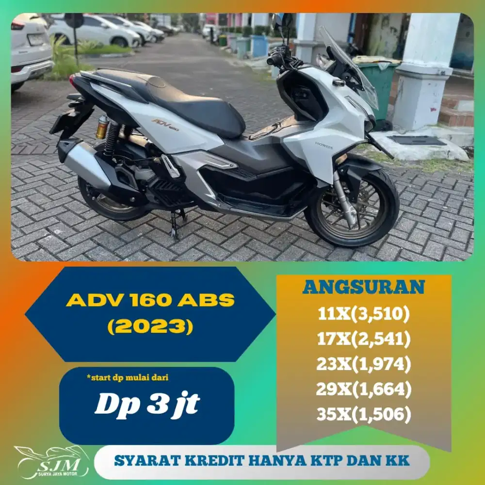 HONDA ADV 160 ABS 2023 CASH & KREDIT