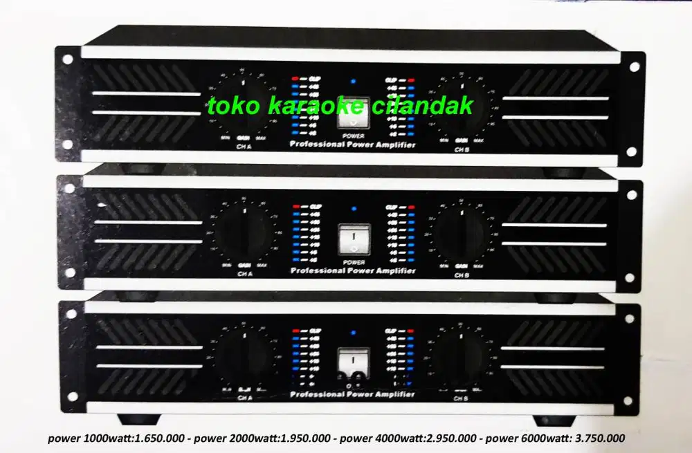 POWER AMPLIFIER COCOK UNTUK GEDUNG CAFE SEKOLAH ORGAN TUNGGAL SENAM GE