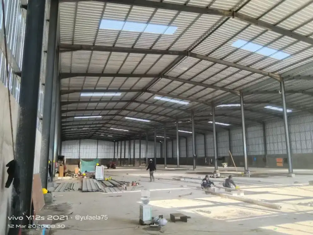 Disewakan Gudang Baru di Legok Lokasi Bagus Dekat Tol