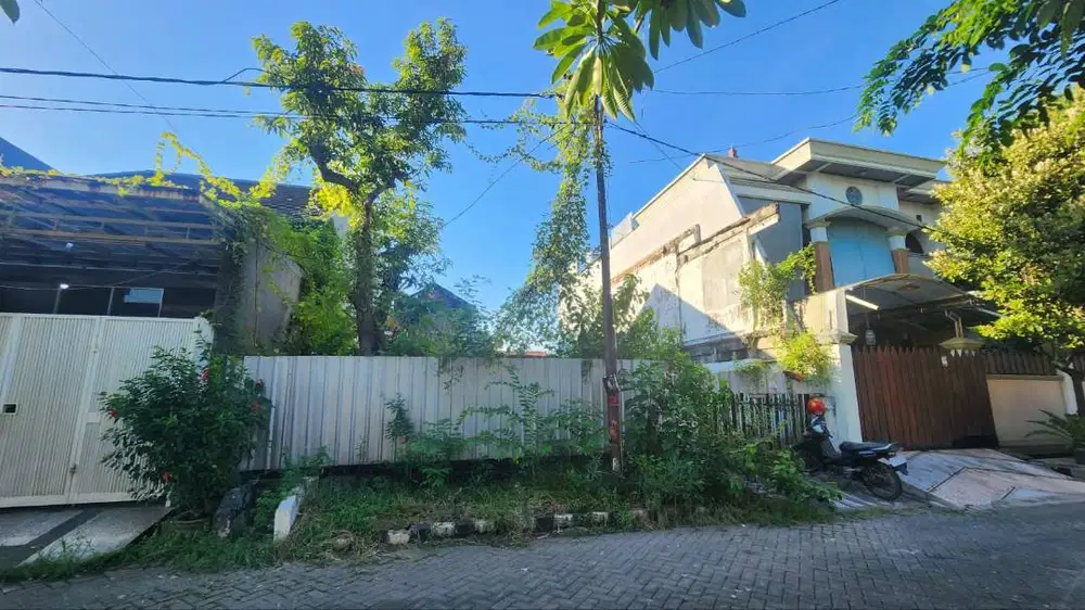 Tanah Siap Bangun dalam pemukiman asri