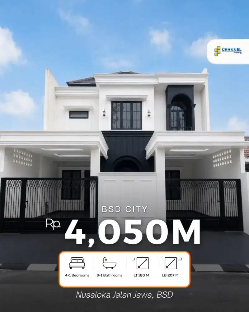 JUAL RUMAH BARU SIAP HUNI DUA LANTAI