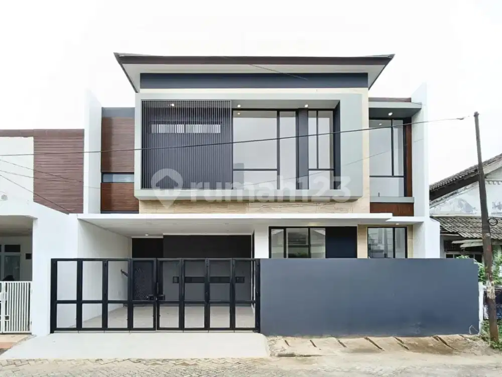 Rumah Minimalis Modern Dalam Cluster Dekat Akses Tol Bintaro