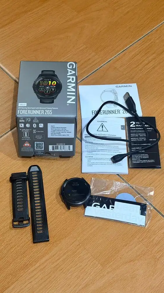 Garmin forerunner 265 murah mulus lengkap