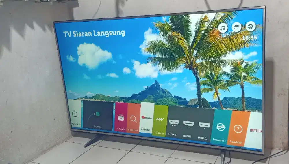 Tv LED LG 65 inch digital smrat