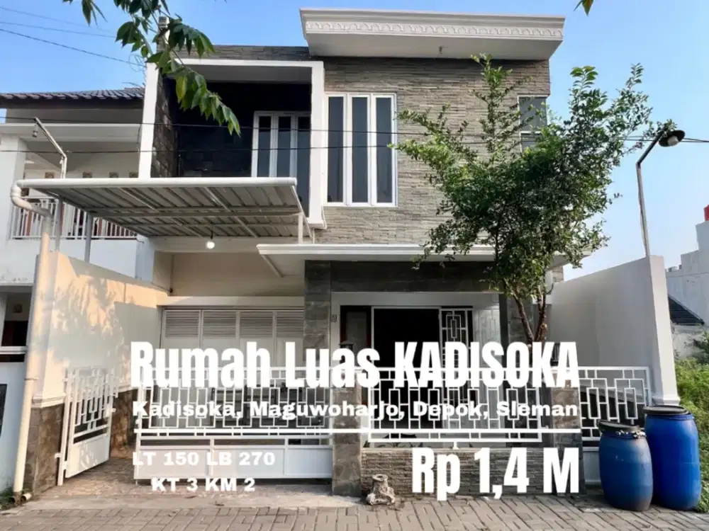 Rumah Luas Murah Kadisoka Maguwoharjo