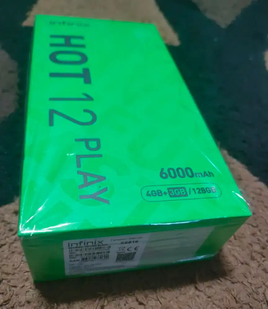 Infinix hot 12 play second
