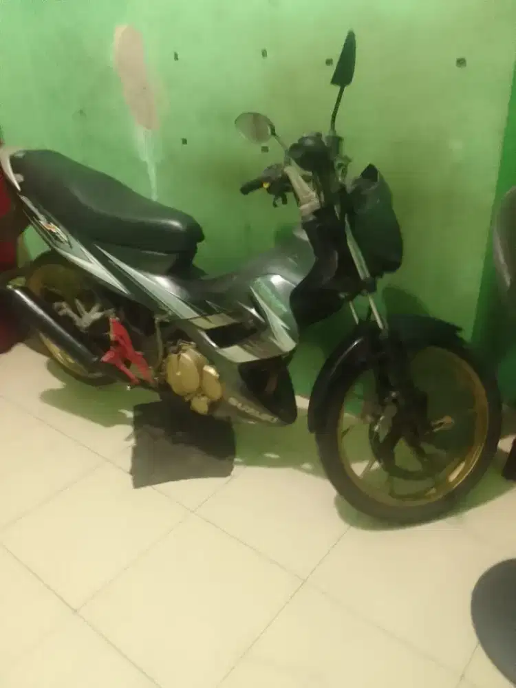 Suzuki Satria F150 Tahun 2009 Full Paper Mesin Kering