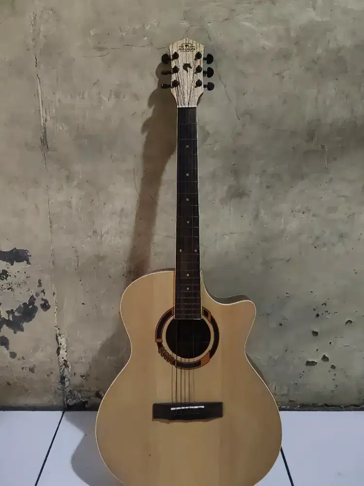 Gitar Jr Sanjaya tanam besi