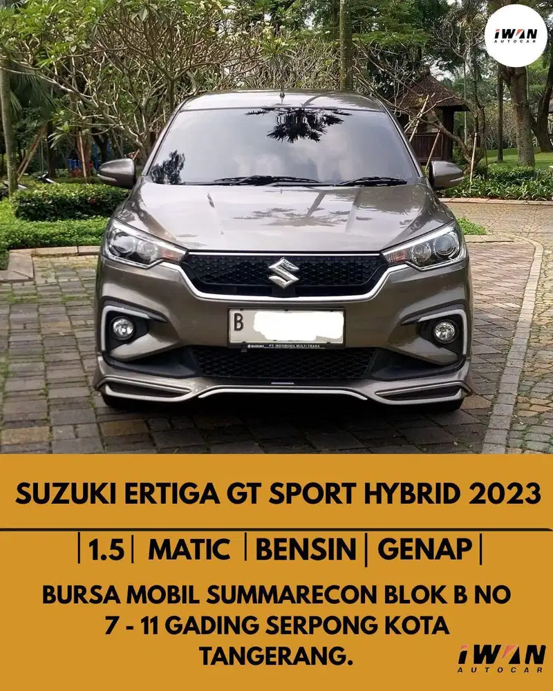 ERTIGA GT SPORT HYBRID 1.5 AT 2023