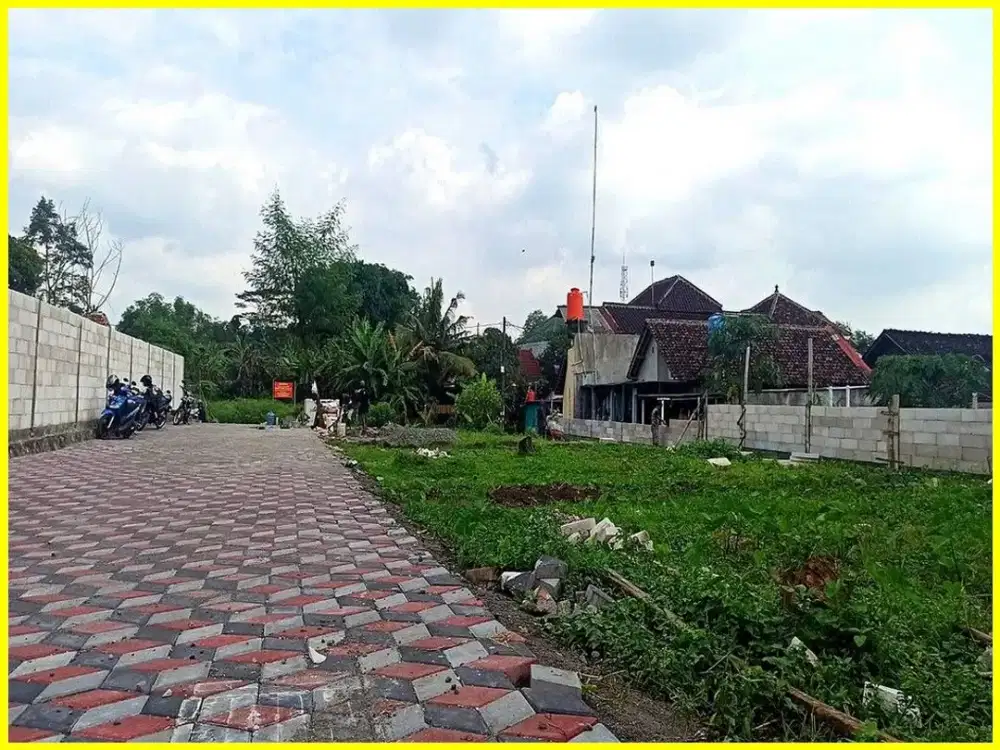 Dekat Pasar Kolombo Tanah Dijual Jogja di Jetis Baran