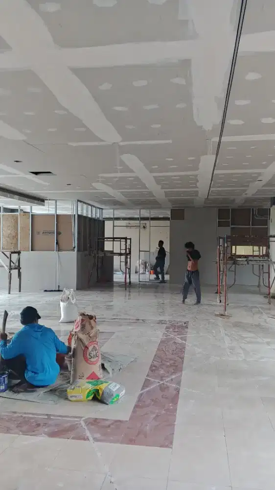 Pemasangan bajaringan dan pelapon
