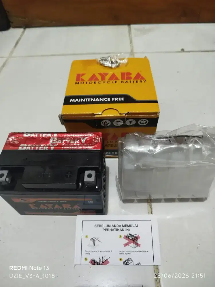 Aki kering KAYABA GTZ-5S