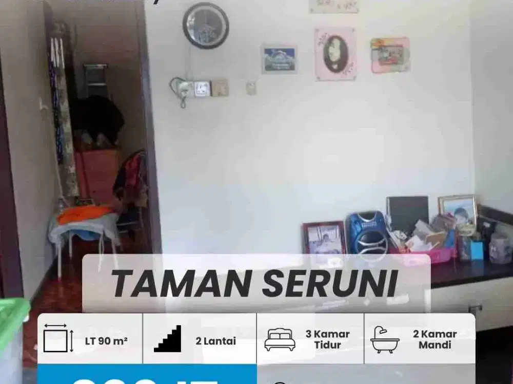 DIJUAL RUMAH 2 LANTAI TAMAN SERUNI, BATAM CENTER