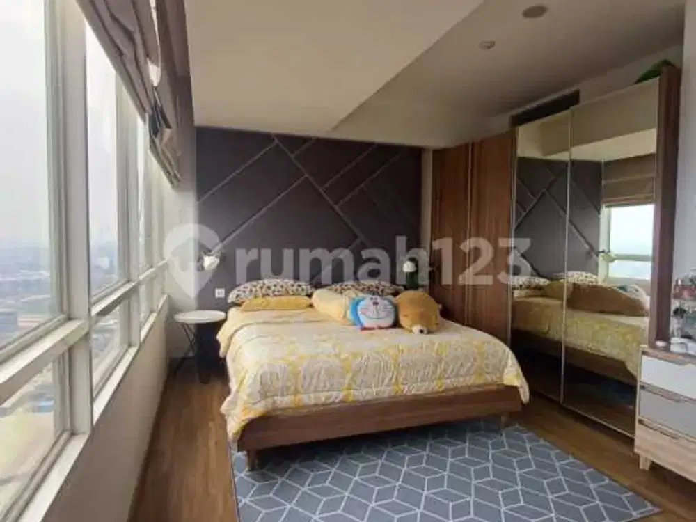 2Br Apt Furnish Posisi Pojok di Skandinavia Apartemen - Tangcity