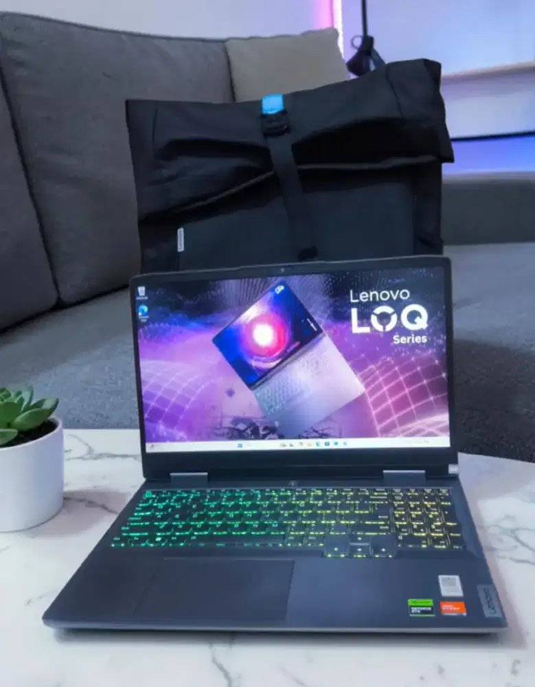 LAPTOP LENOVO LOQ GAMING 7S RGB RAM 16GB+ SSD 512GB + NVIDIA RTX 3050