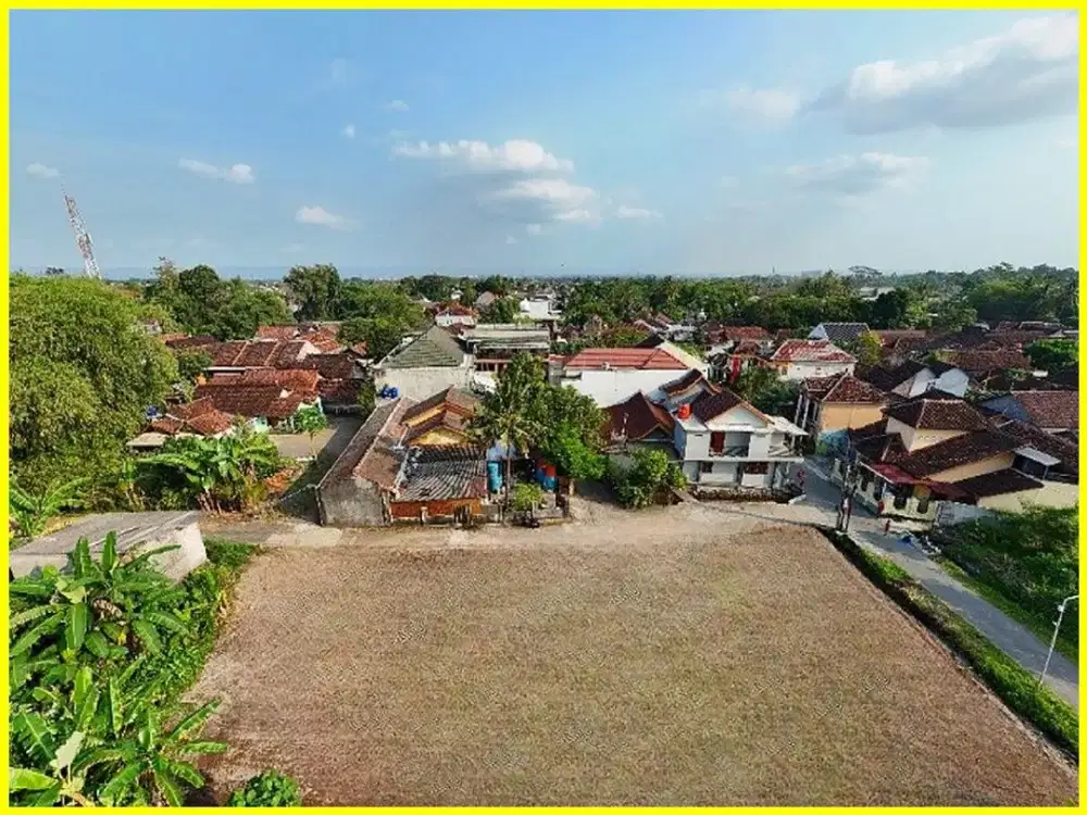 Dekat Kampus UGM Tanah Yogyakarta di Jetis Baran