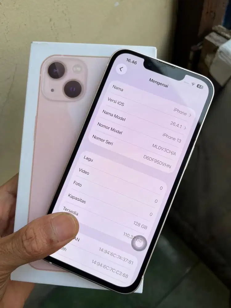 Iphone 13 128gb ex inter
