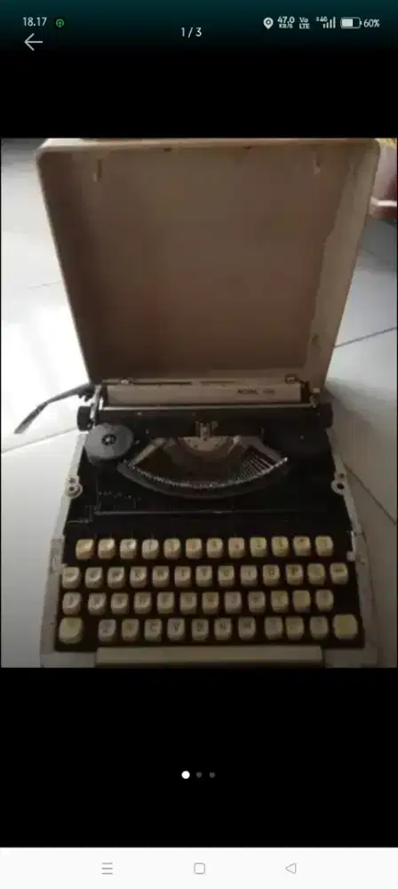 Dijual mesin tik jadul