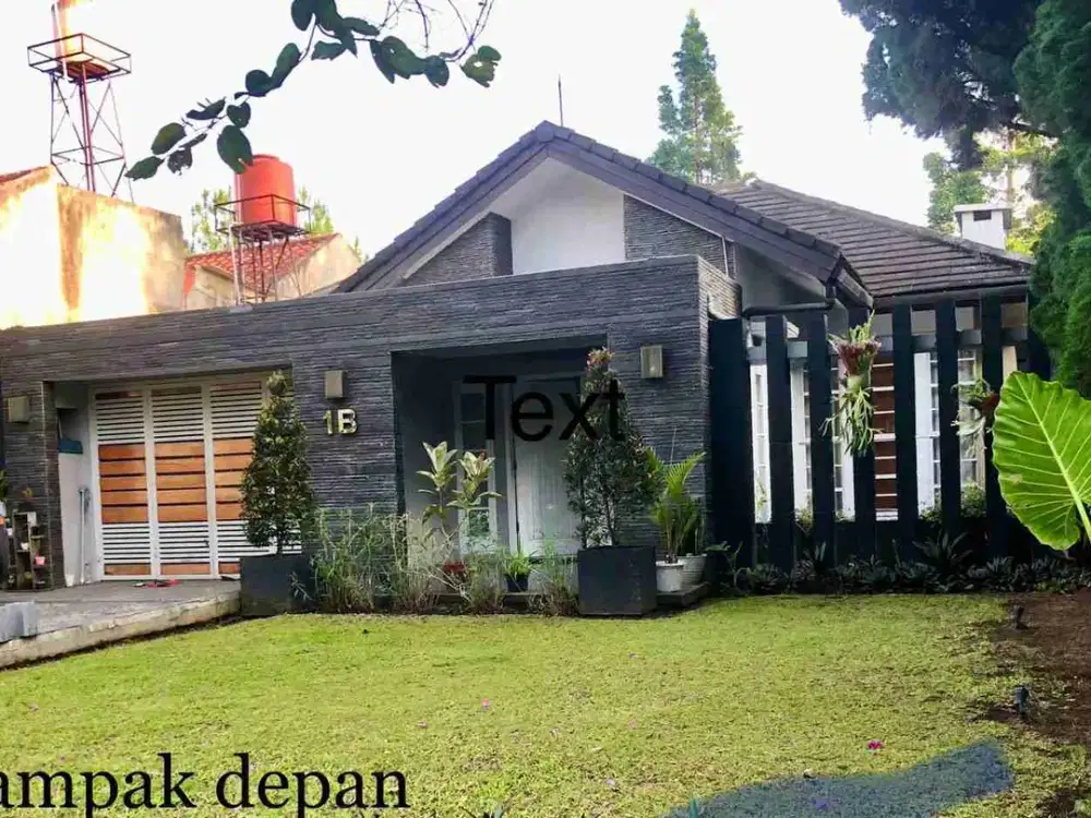 Rumah Asri di Dago Resort Bandung Utara