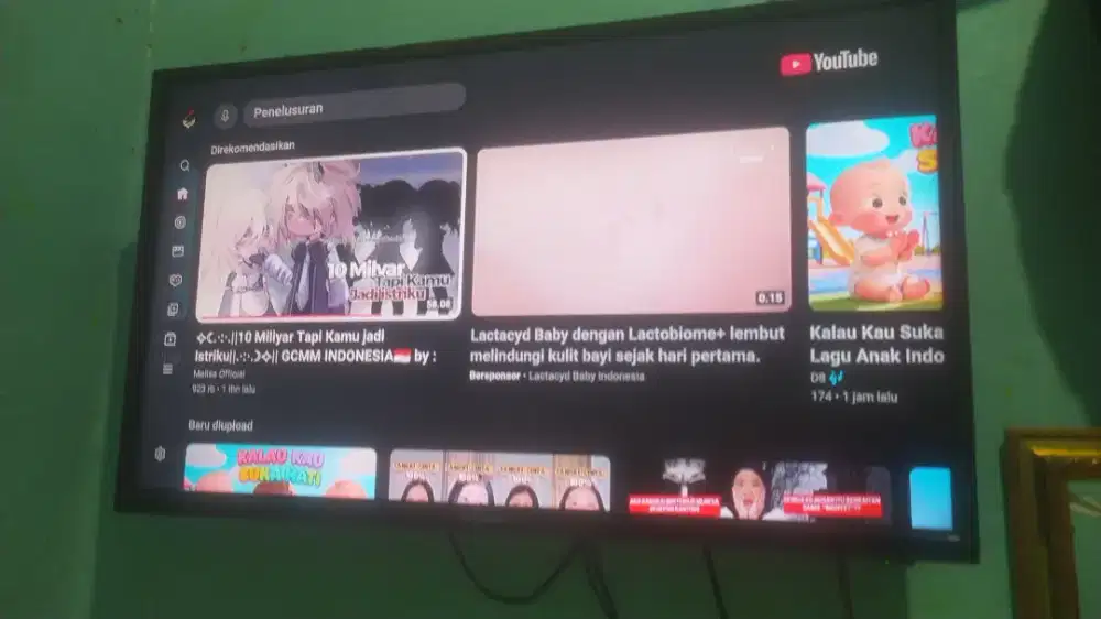 Jual atau tuker tambah tv panasonic 32inc