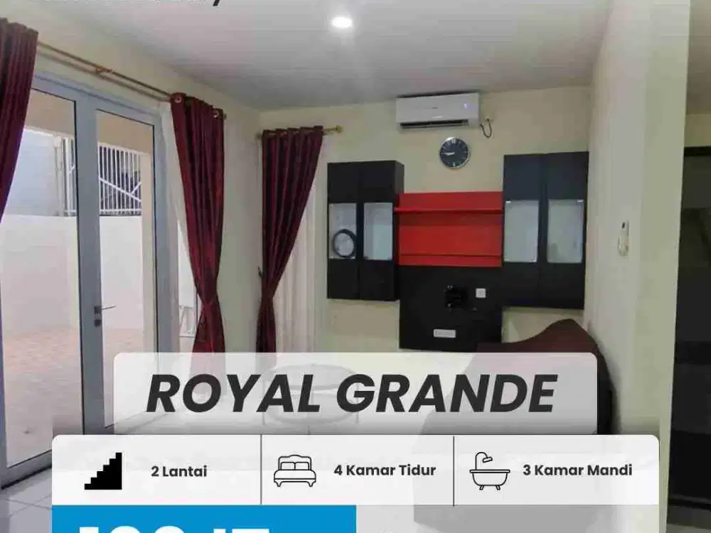 DISEWAKAN RUMAH MEWAH ROYAL GRANDE, BATAM CENTER