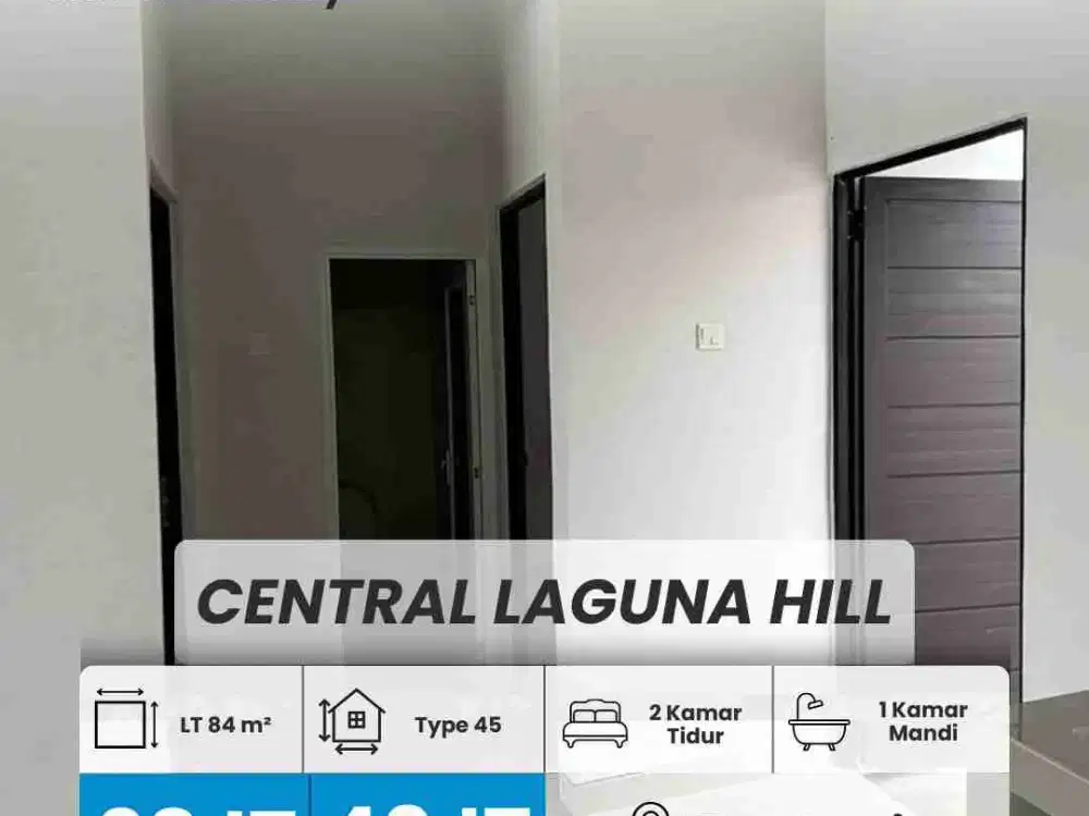 DISEWAKAN RUMAH BARU NEW CENTRAL LAGUNA HILLS, BATAK