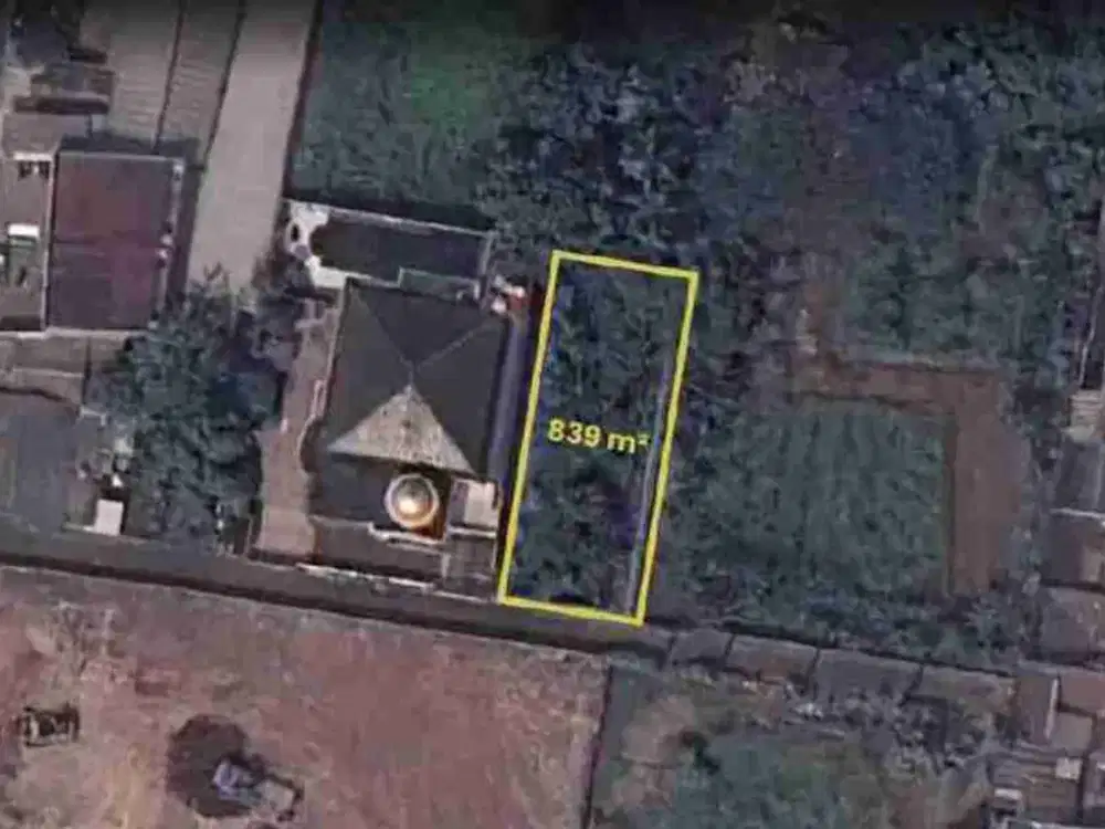 Tanah di Villa Melati Mas Serpong Tangsel Luas 839m