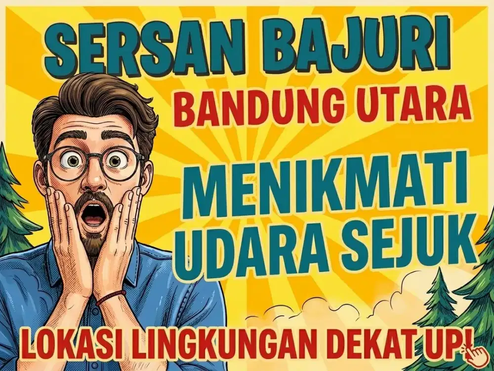 JUAL RUMAH DI SERSAN BAJURI, SETIABUDI, LEDENG, BANDUNG UTARA.