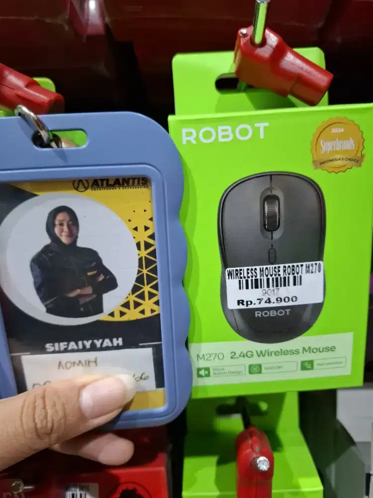 WIRELESS MOUSE ROBOT M270 | ATLANTIS DAHSYAT