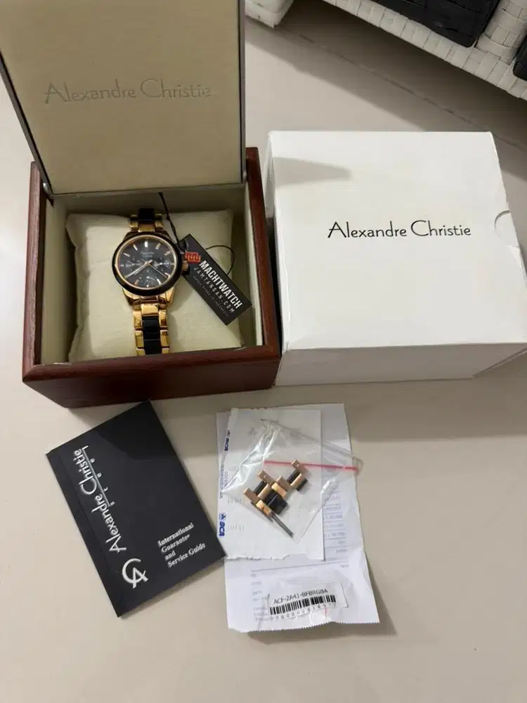 jam tangan alexandre christie