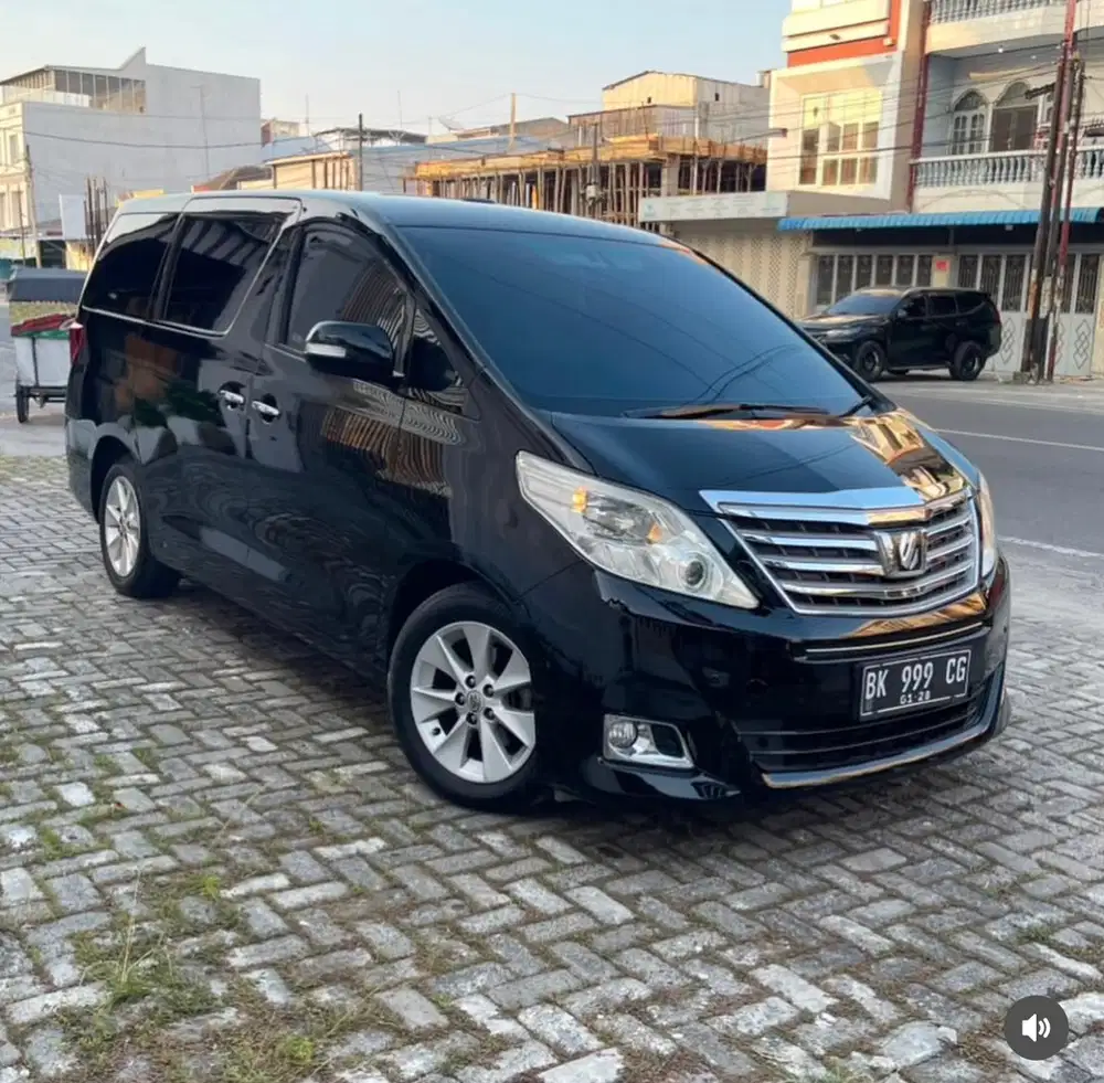 Toyota Alphard 2012 Bensin